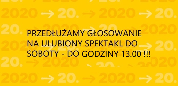 Przedłużamy głosowanie internautów